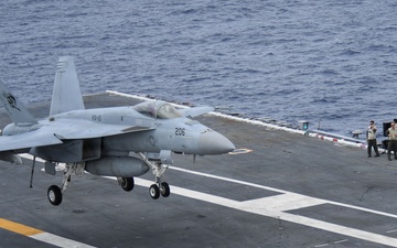 USS Carl Vinson (CVN 70) conducts flight operations