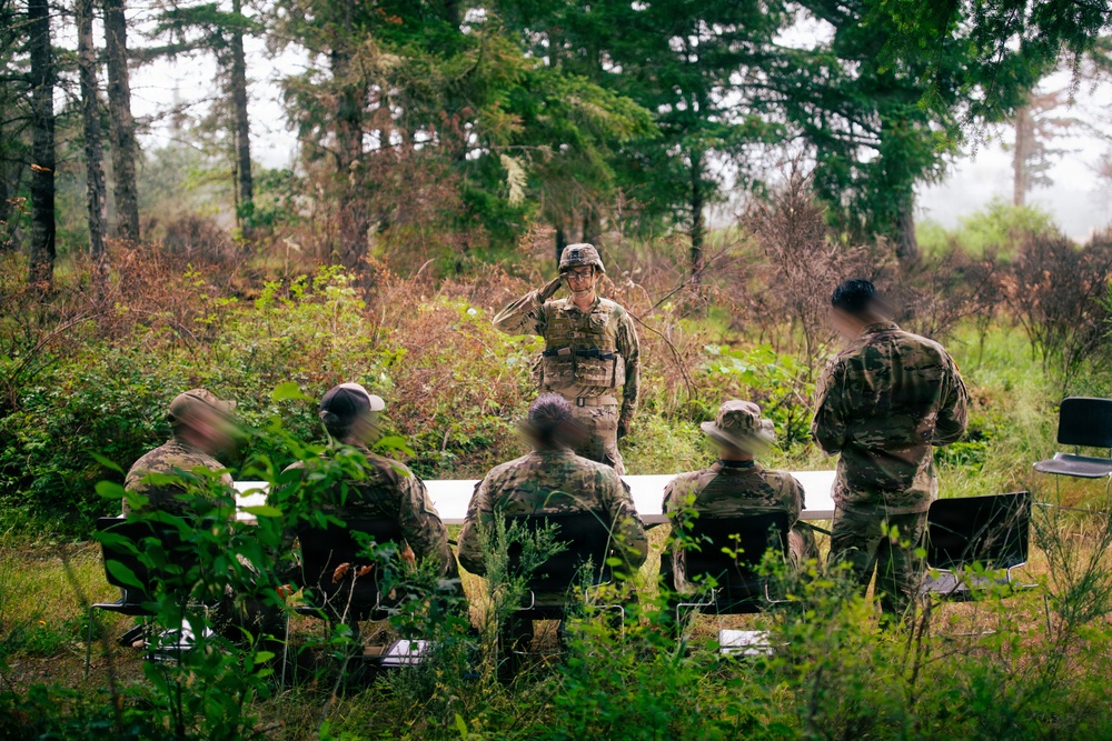 1st Special Forces Group (Airborne) conducts a field promotion board