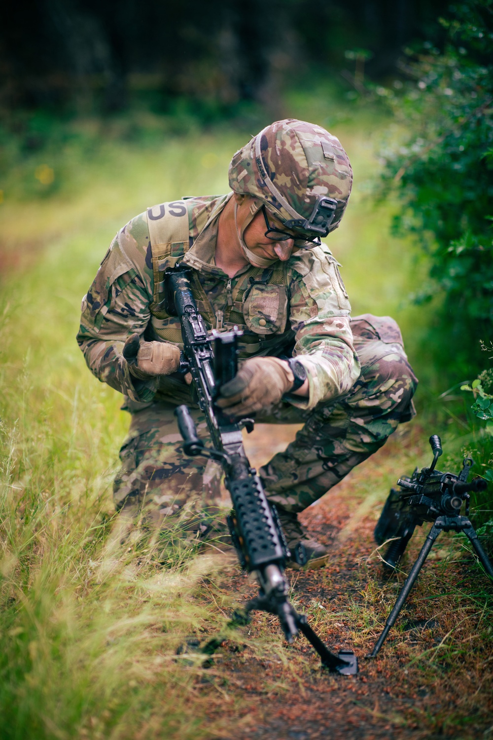 1st Special Forces Group (Airborne) conducts a field promotion board