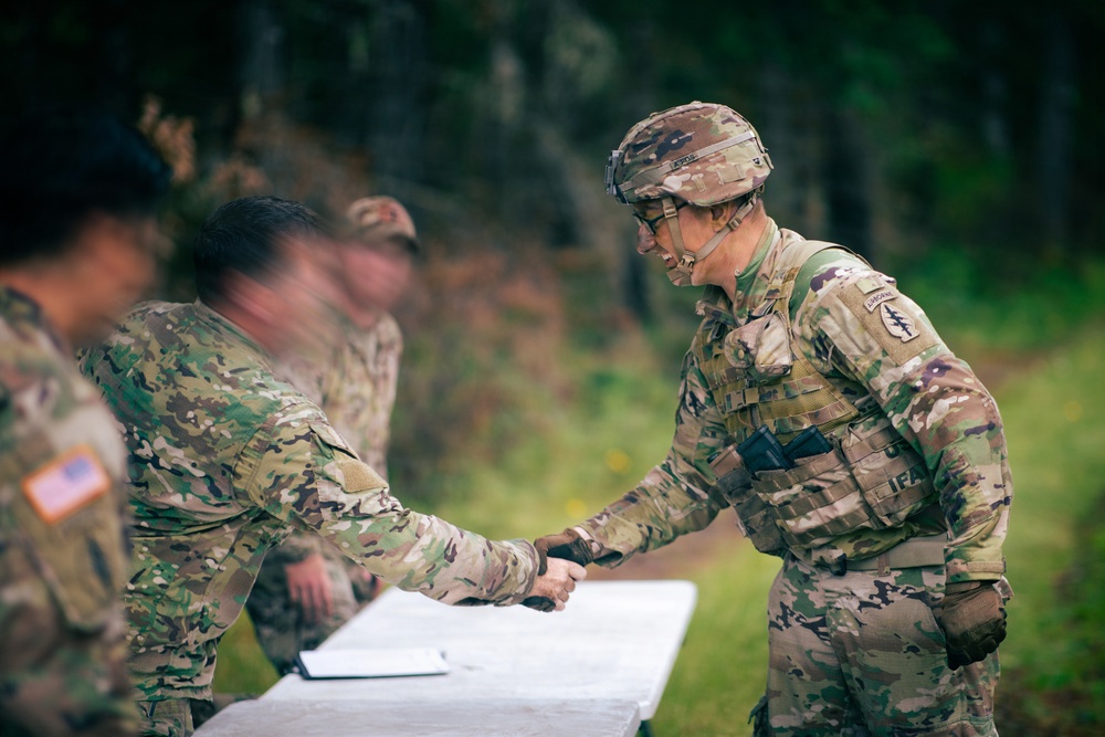 1st Special Forces Group (Airborne) conducts a field promotion board