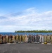 Multinational personnel with CTF 177 gather at Pearl Harbor during RIMPAC 2026