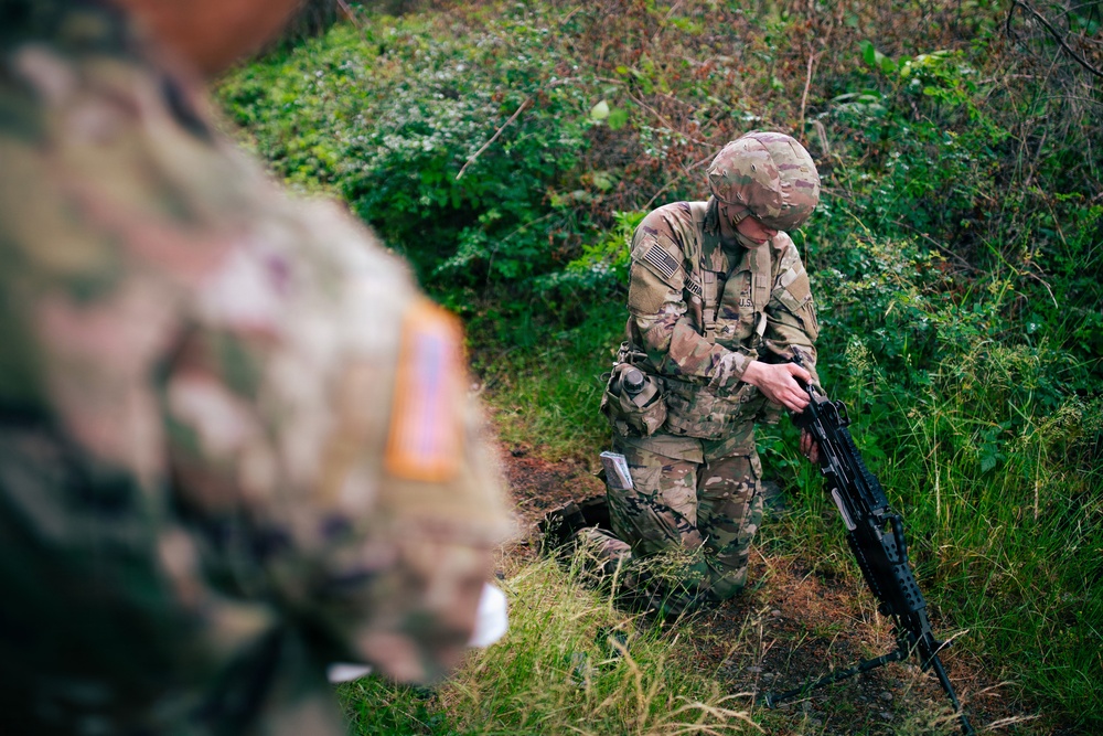 1st Special Forces Group (Airborne) conducts a field promotion board