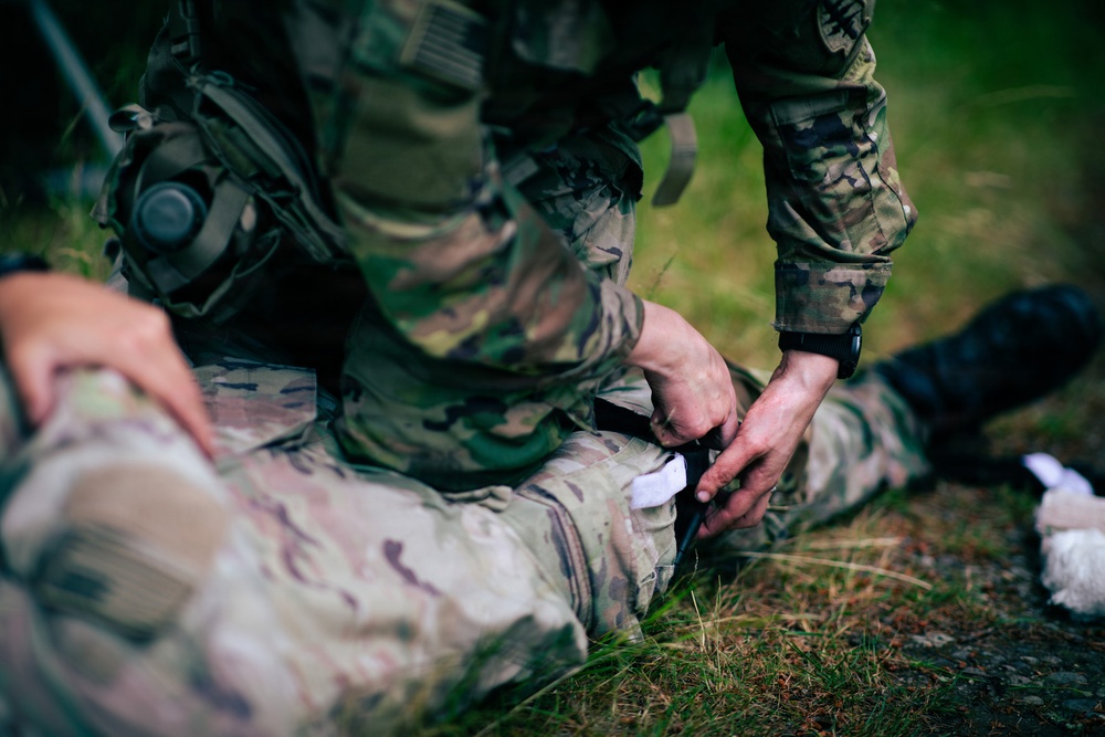 1st Special Forces Group (Airborne) conducts a field promotion board