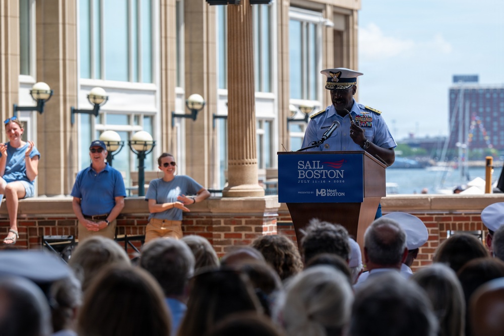 Sail Boston 2026 Opening Ceremony
