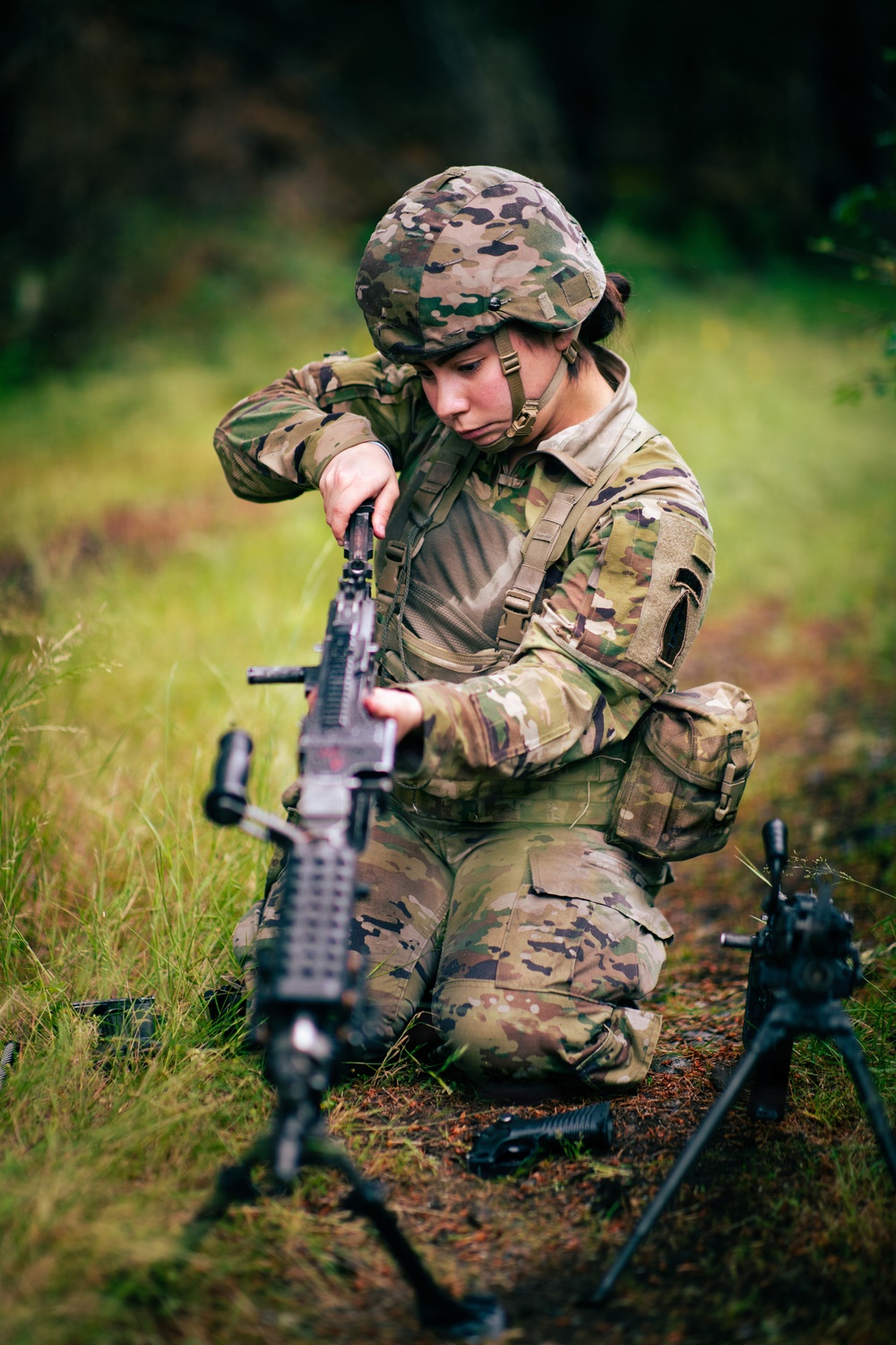 1st Special Forces Group (Airborne) conducts a field promotion board