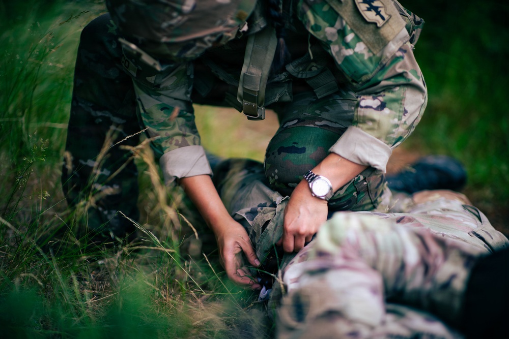 1st Special Forces Group (Airborne) conducts a field promotion board
