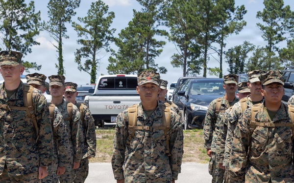CLB-24 Marines and Sailors Return to Camp Lejeune after Deployment