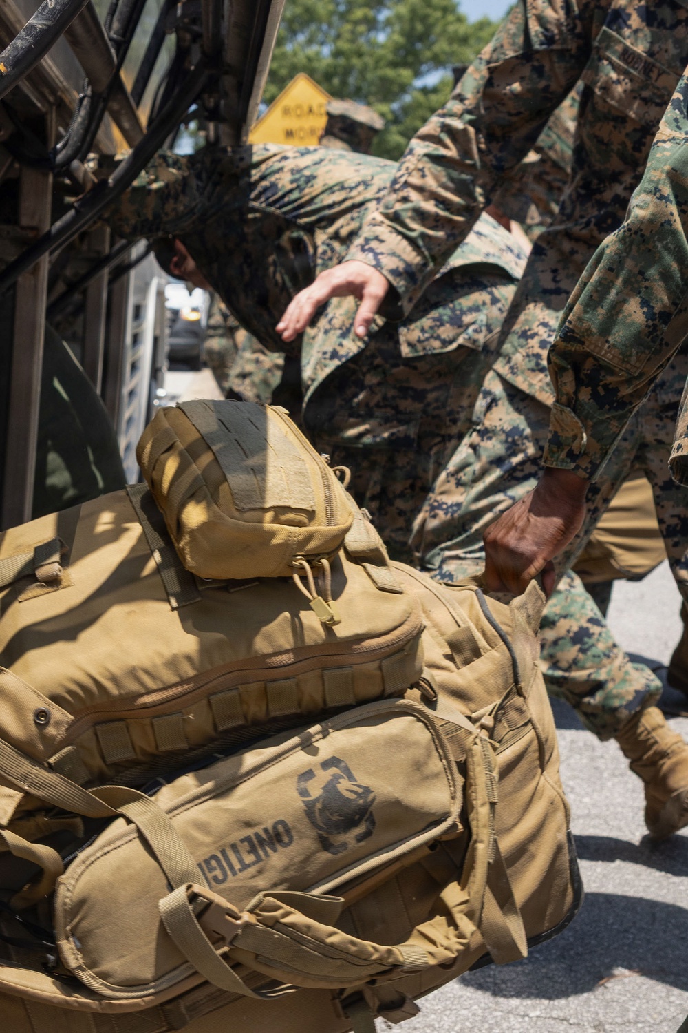 CLB-24 Marines and Sailors Return to Camp Lejeune after Deployment