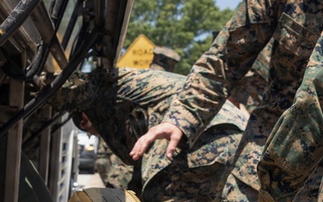 CLB-24 Marines and Sailors Return to Camp Lejeune after Deployment