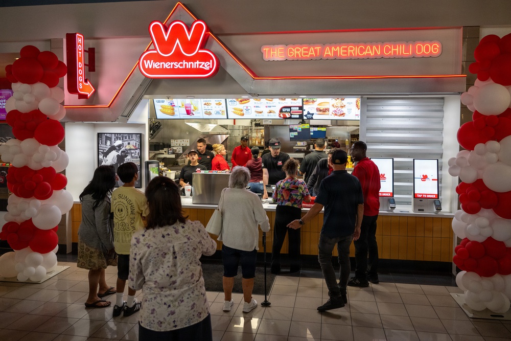 Wienerschnitzel Grand Opening on board Naval Base San Diego