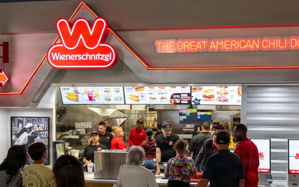 Wienerschnitzel Grand Opening on board Naval Base San Diego