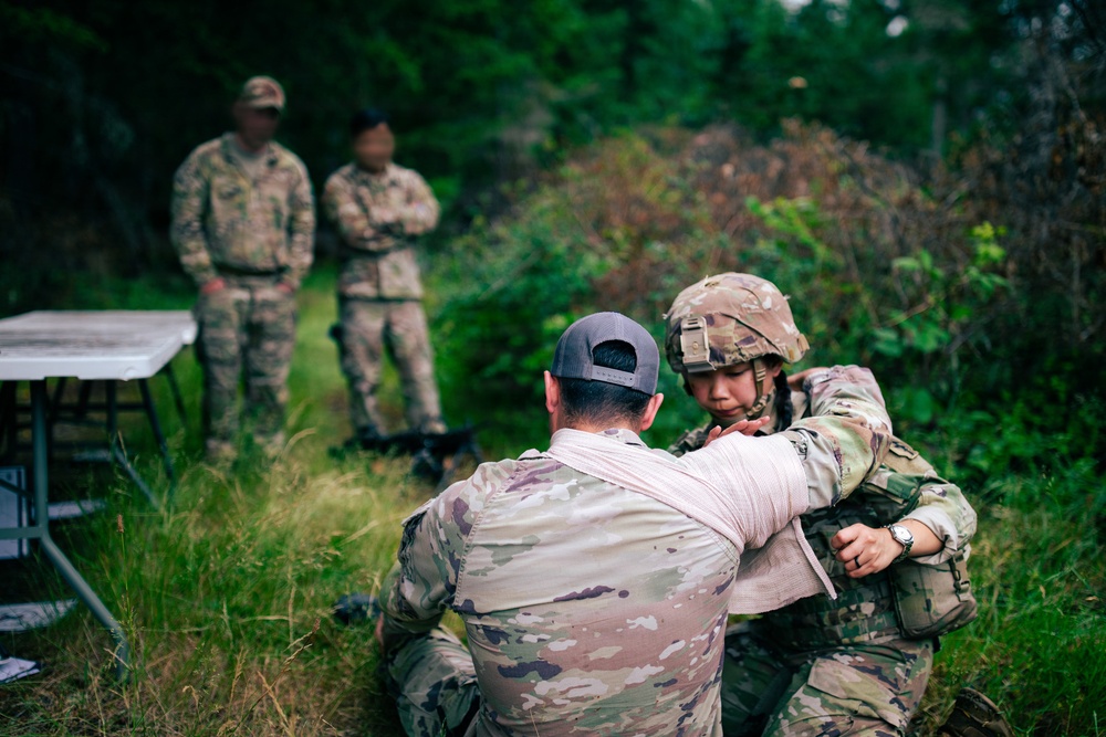 1st Special Forces Group (Airborne) conducts a field promotion board