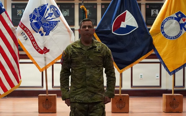 U.S. Army SATMO holds Change of Responsibility Ceremony at Fort Bragg