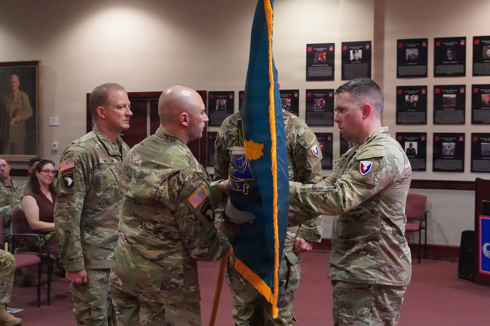 U.S. Army SATMO holds Change of Command Ceremony at Fort Bragg