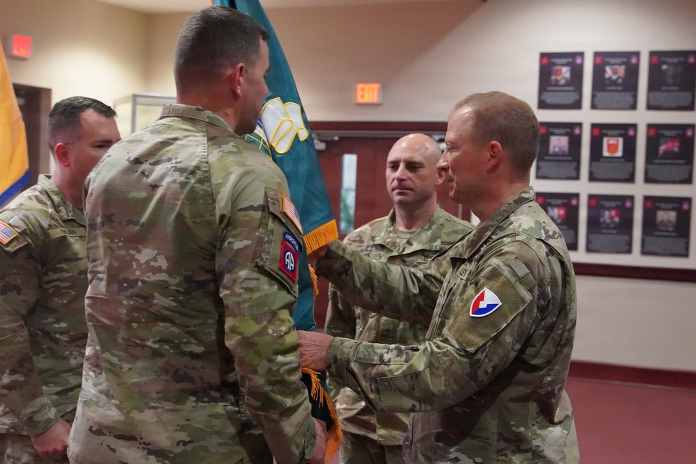 U.S. Army SATMO holds Change of Responsibility Ceremony at Fort Bragg
