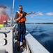 U.S. Navy wildlife monitoring survey team