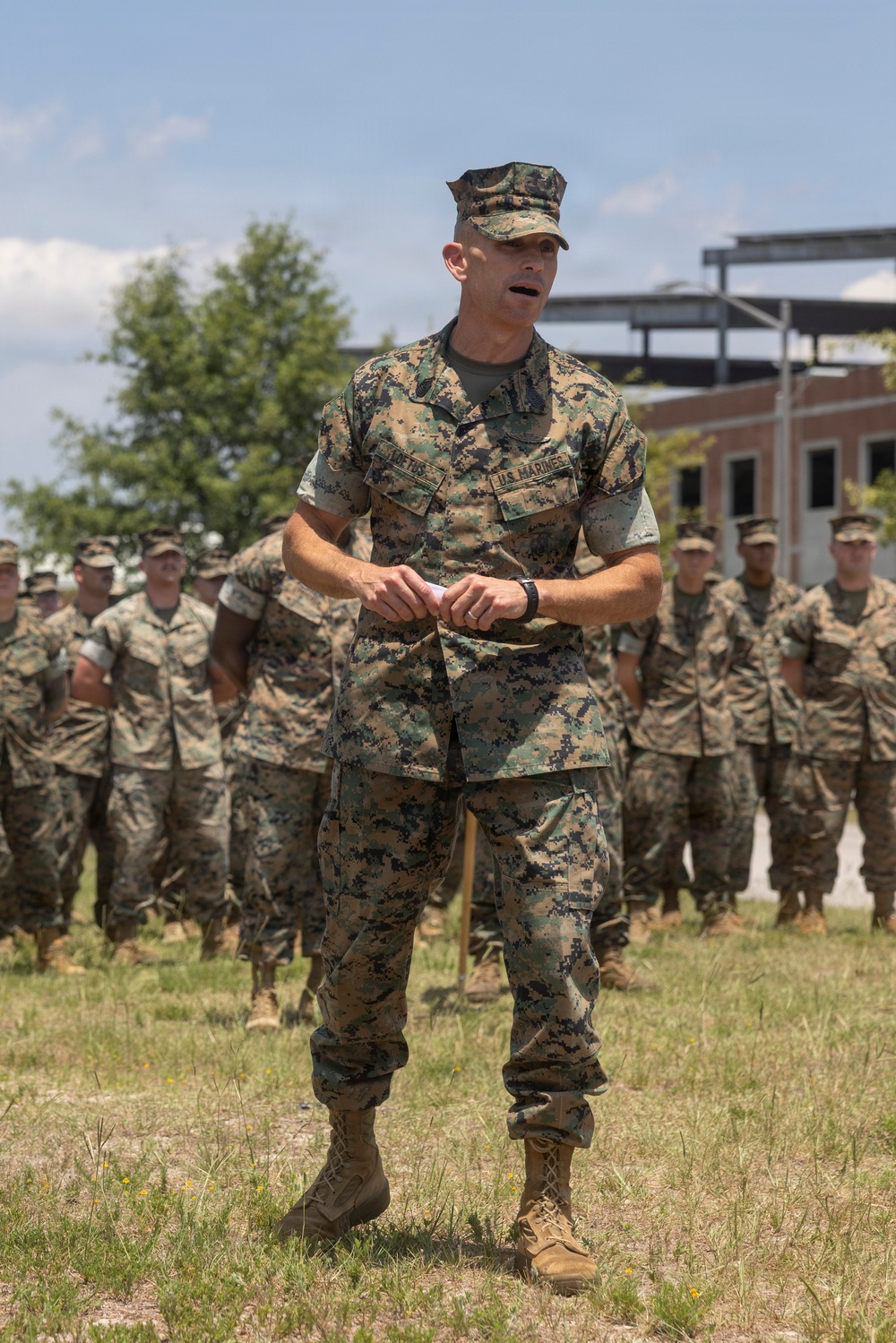 II Marine Expeditionary Force 2nd Radio Battalion “Chesty” Puller Award ceremony