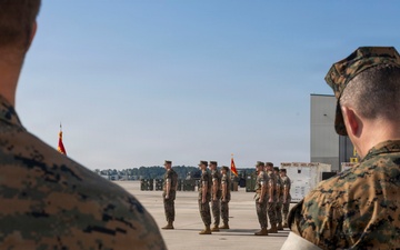 VMM-263 change of command ceremony