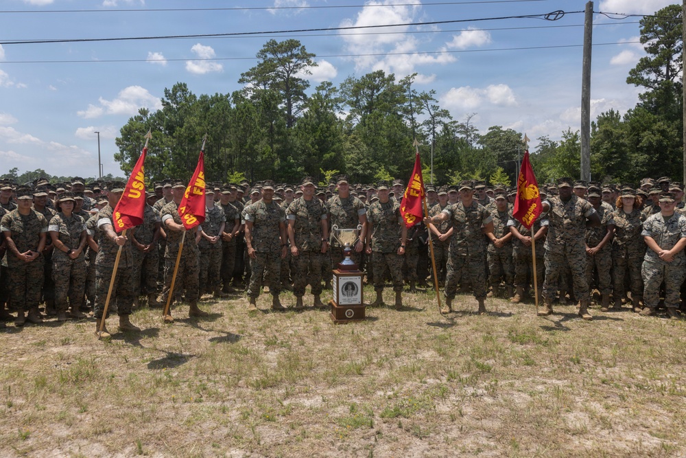 II Marine Expeditionary Force 2nd Radio Battalion “Chesty” Puller Award ceremony