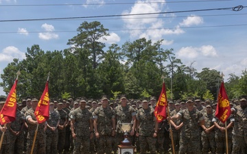 II Marine Expeditionary Force 2nd Radio Battalion “Chesty” Puller Award ceremony