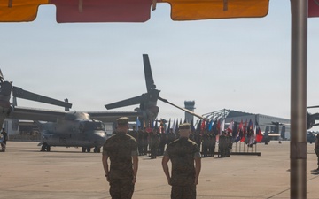 VMM-263 change of command ceremony