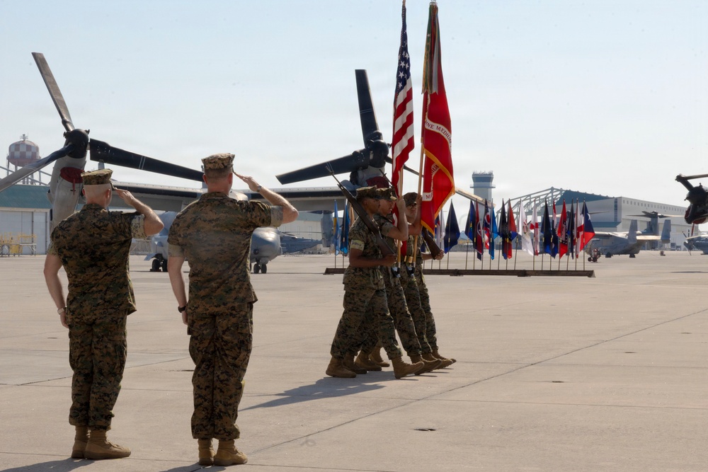 VMM-263 change of command ceremony