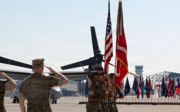 VMM-263 change of command ceremony