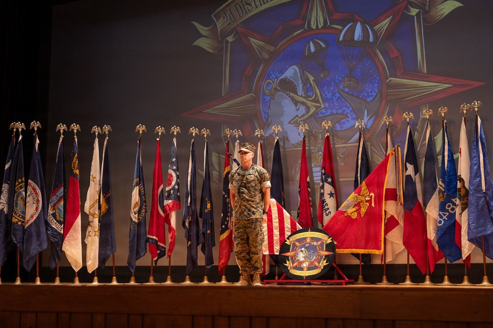2nd Distribution Support Battalion Relief and Appointment Ceremony