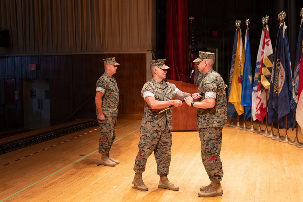 2nd Distribution Support Battalion Relief and Appointment Ceremony