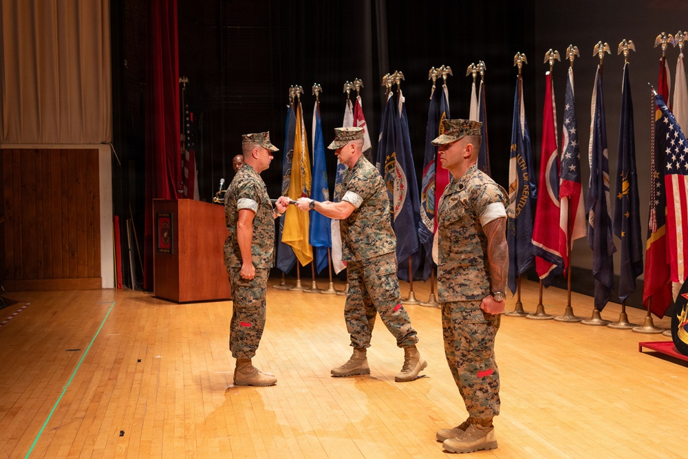 2nd Distribution Support Battalion Relief and Appointment Ceremony