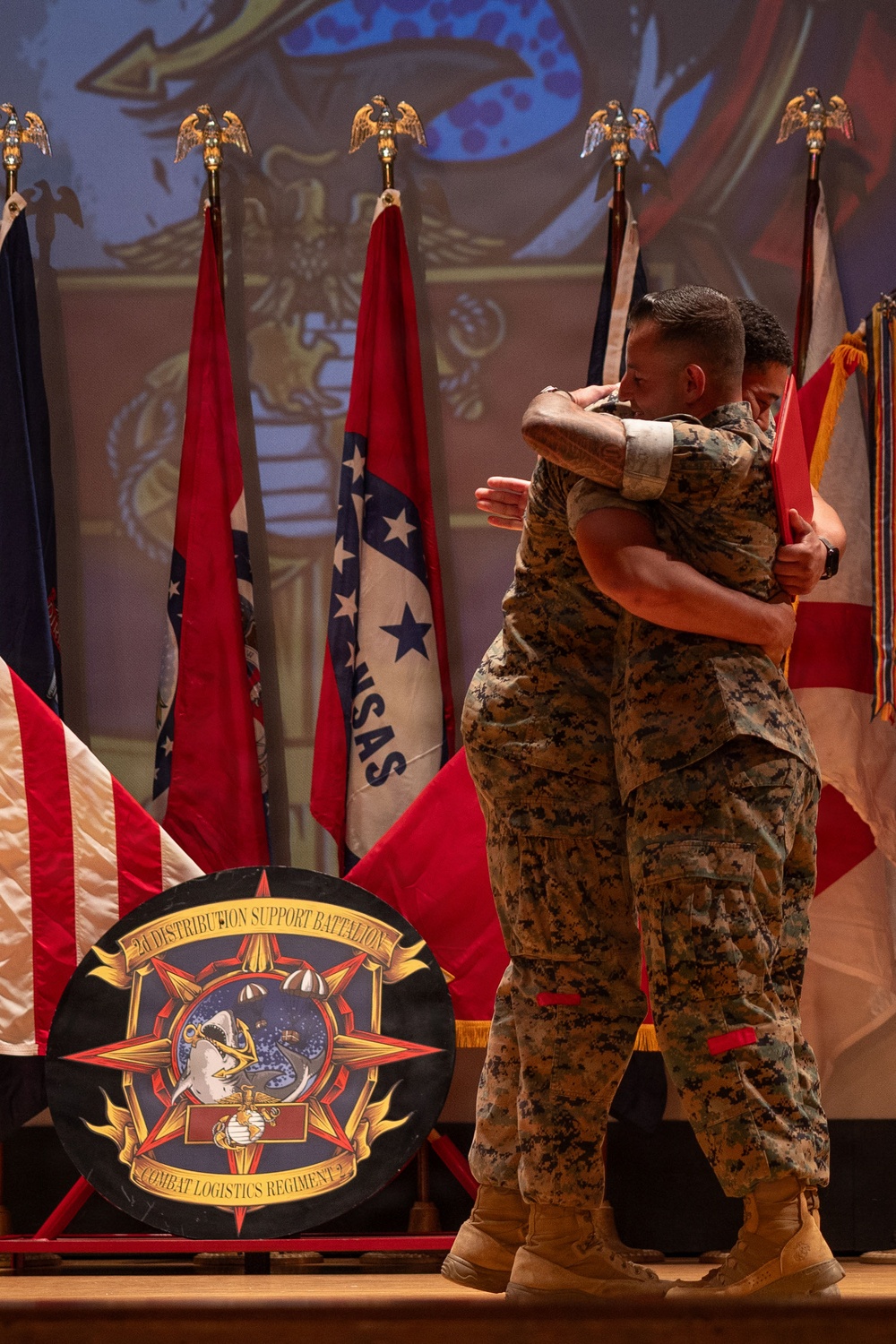 2nd Distribution Support Battalion Relief and Appointment Ceremony