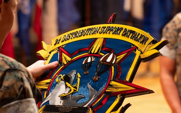 2nd Distribution Support Battalion Relief and Appointment Ceremony