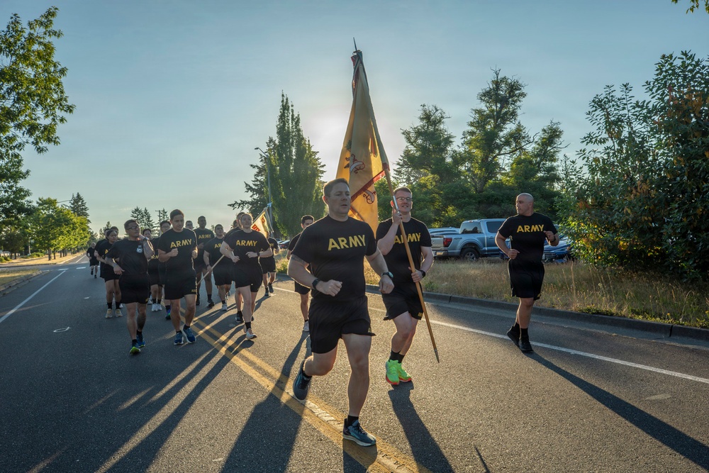 13th CSSB Pioneer Week Battalion Run