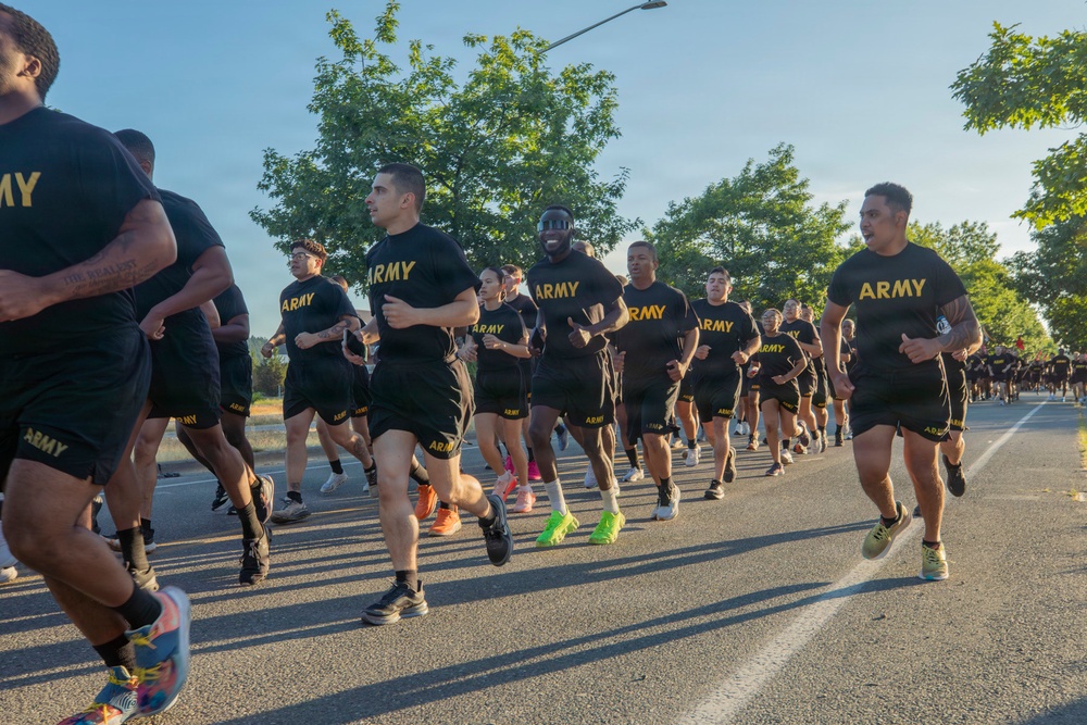 13th CSSB Pioneer Week Battalion Run