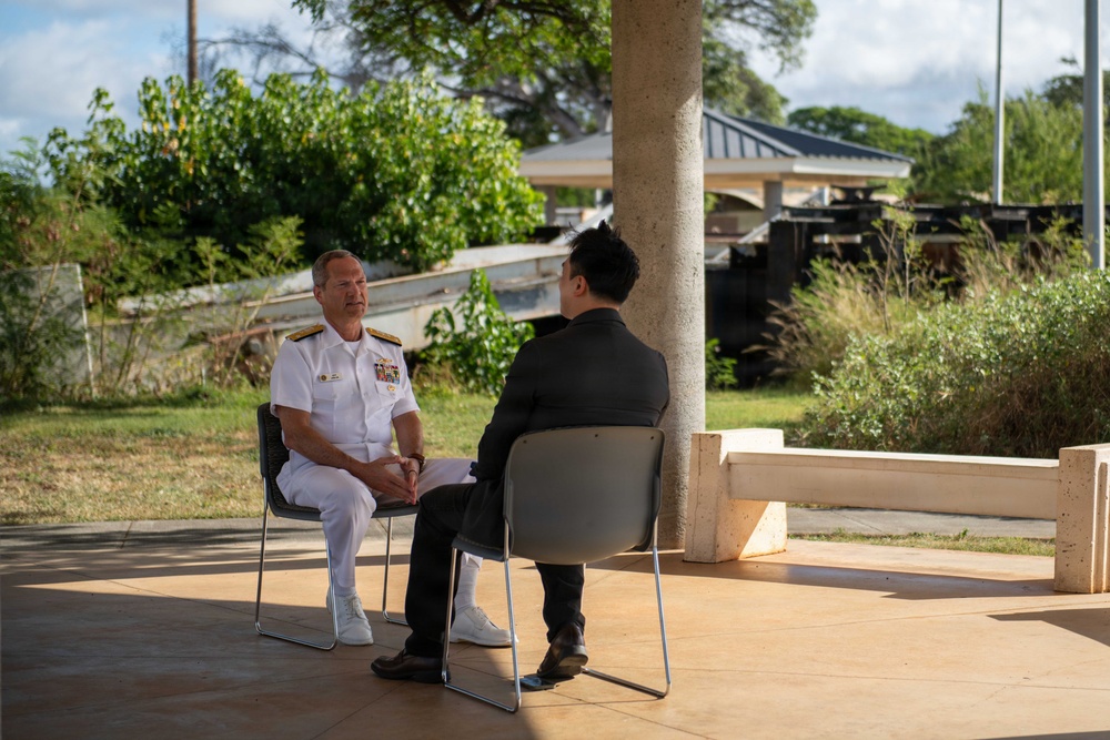 CCTF RIMPAC 26 interview with Wall Street Journal