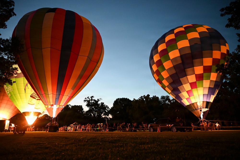 2nd Annual Balloon Glow at Barksdale AFB