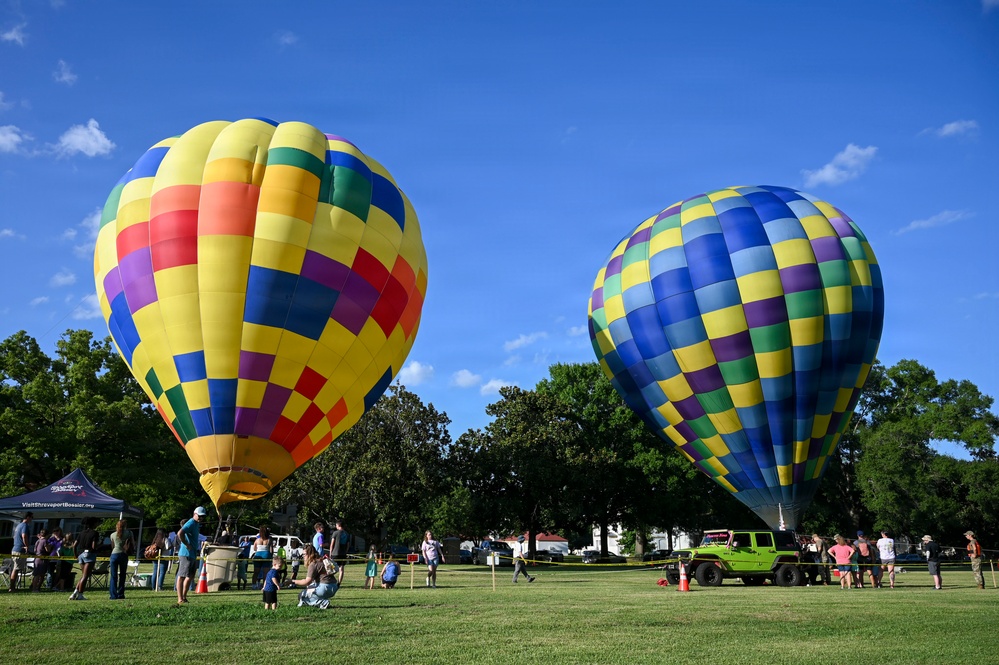 2nd Annual Balloon Glow at Barksdale AFB