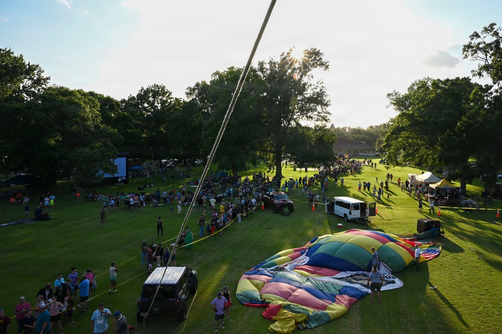 2nd Annual Balloon Glow at Barksdale AFB