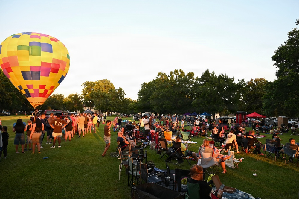 2nd Annual Balloon Glow at Barksdale AFB