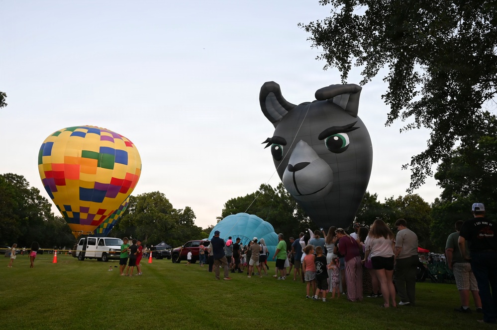 2nd Annual Balloon Glow at Barksdale AFB