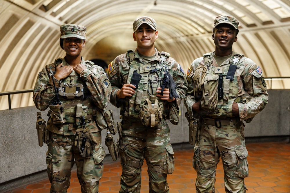 Arkansas Guardsmen Patrol Nation’s Capitol