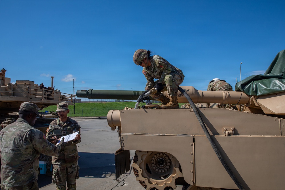 1-16 IR Refueling Operations at Fort Riley, Kansas on July 10, 2026