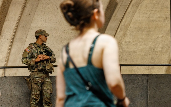 Arkansas Guardsmen Patrol Nation’s Capitol