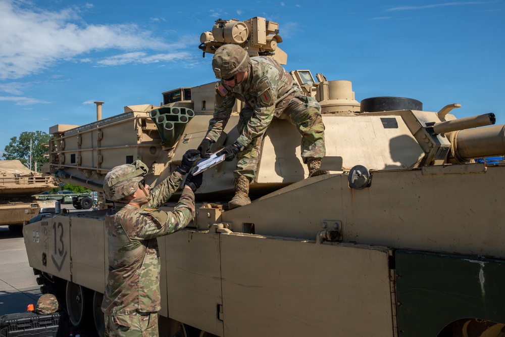 1-16 IR Refueling Operations at Fort Riley, Kansas on July 10, 2026