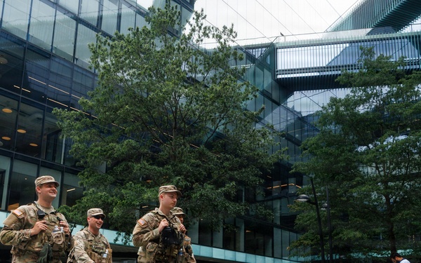 Arkansas Guardsmen Patrol Nation’s Capitol