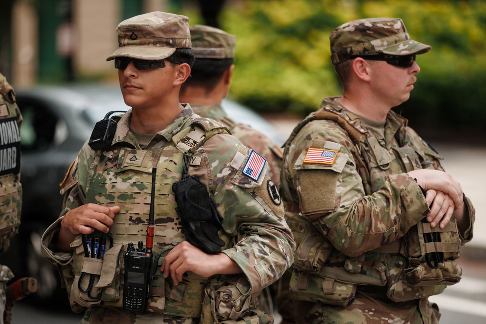 Arkansas Guardsmen Patrol Nation’s Capitol