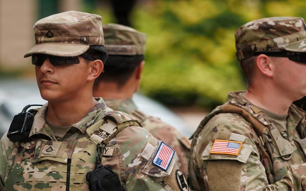 Arkansas Guardsmen Patrol Nation’s Capitol