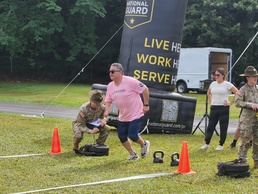 Media leaders experience a day in the life of a Soldier during Fort Buchanan's U.S. Army Media Academy