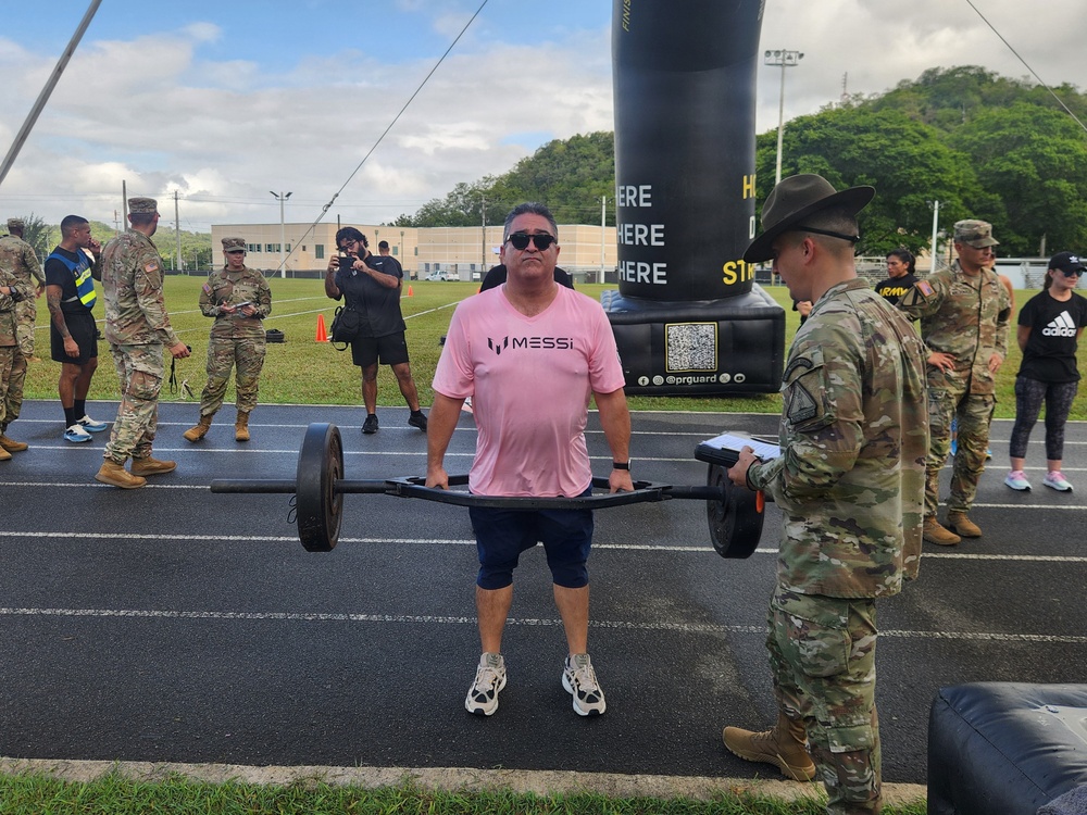 Media leaders experience a day in the life of a Soldier during Fort Buchanan's U.S. Army Media Academy