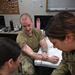 119th Wing Airmen Measure Blood Bag Volume